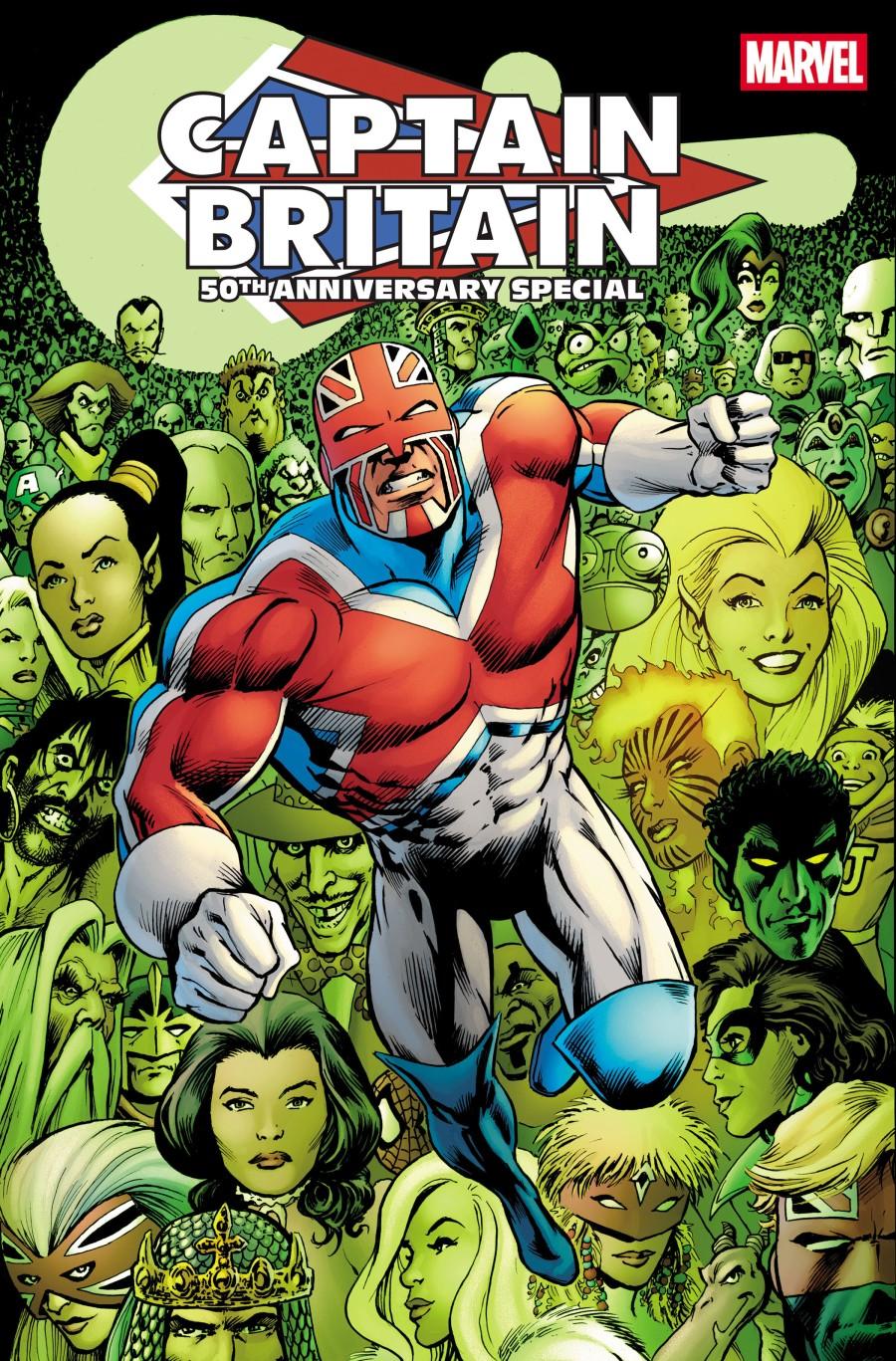 Captain Britain 50th Anniversary Special #1